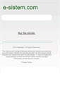Mobile Screenshot of e-sistem.com